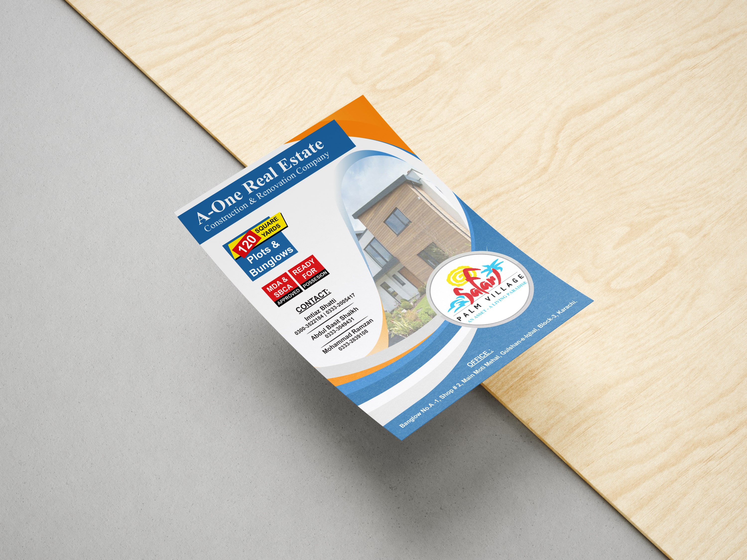 A5 Flyer Catalog Design for Business Promotion in Seattle