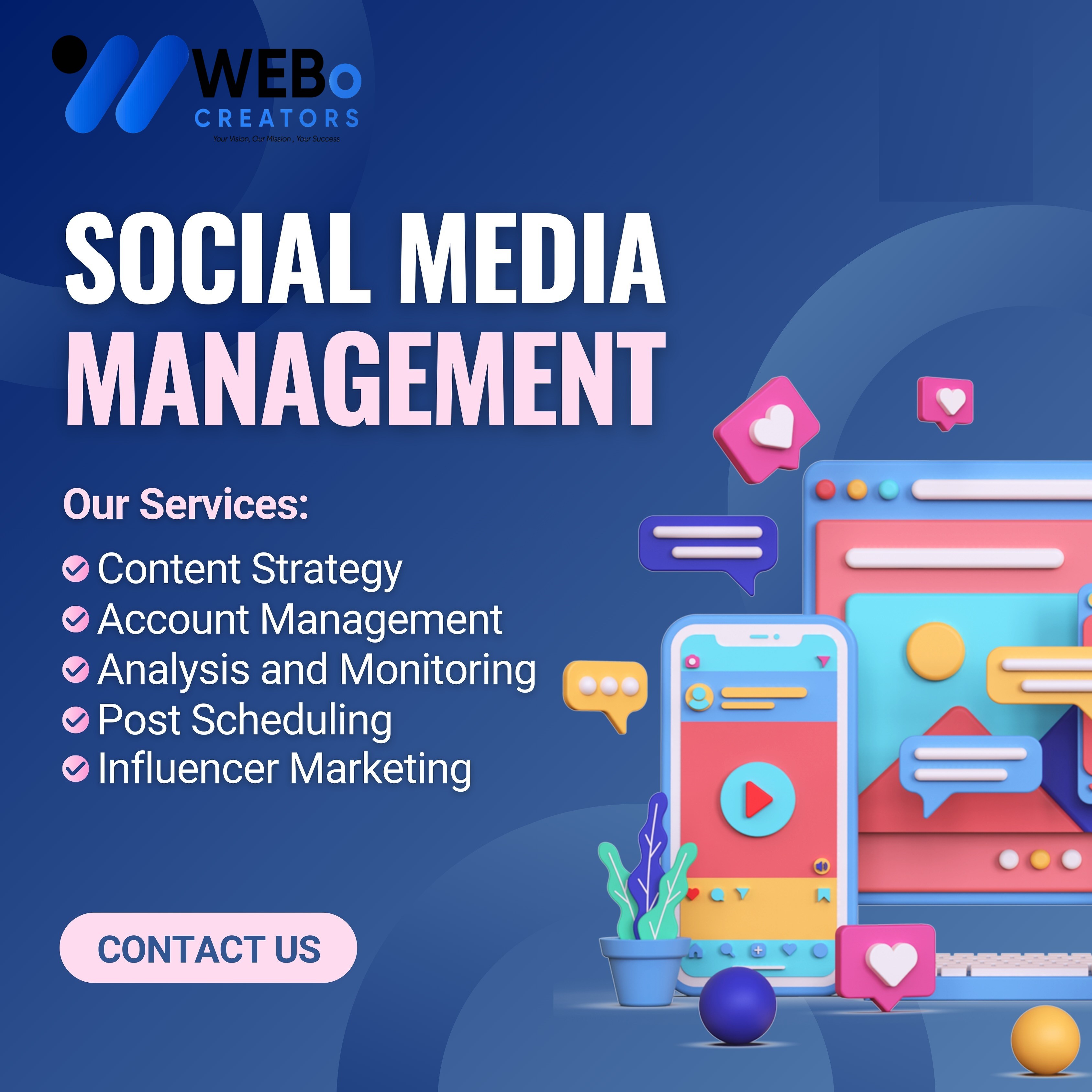 Social Media Management Services, Marketing & Optimization Company in Seattle