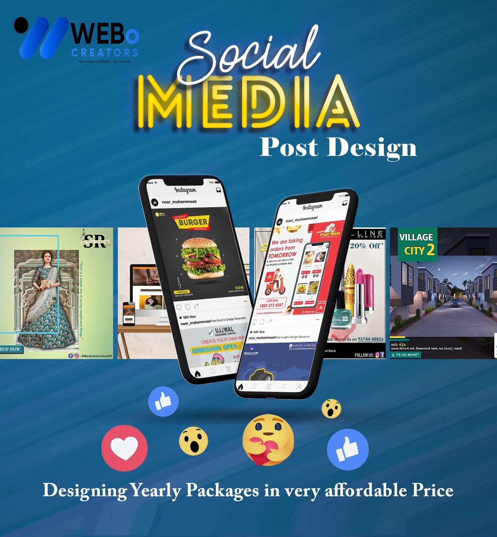Social Media Post Design Services in Seattle for Businesses and Brands