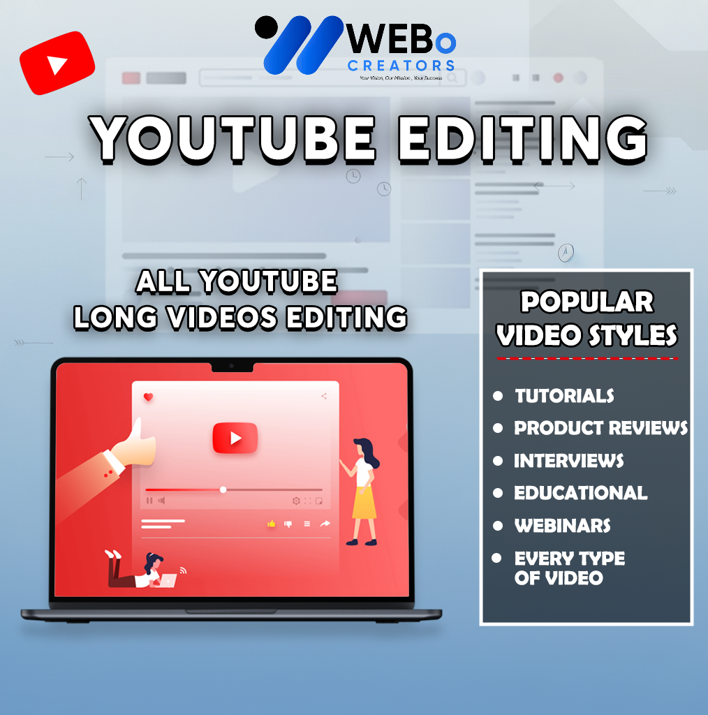 YouTube Video Editing Services at Affordable Cost - Hire Experienced YouTube Video Editors in Seattle